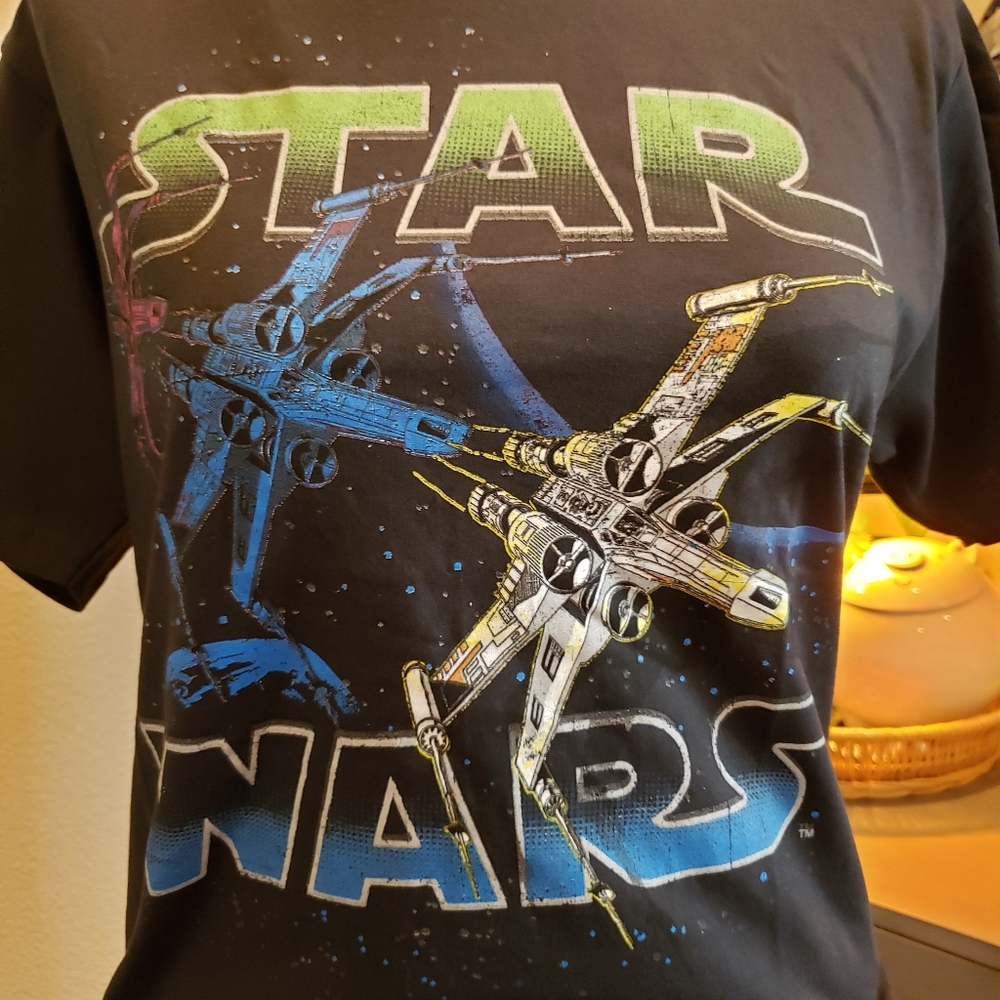 NWT Star Wars cotton tshirt sz small Teen/Mens - Picture 2 of 11